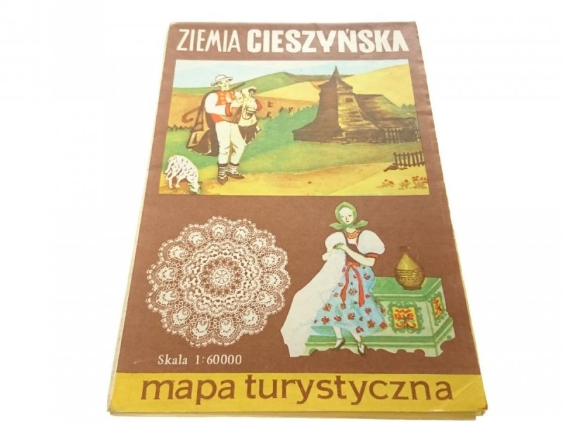 ZIEMIA CIESZYŃSKA. MAPA TURYSTYCZNA 1:60 000 1979