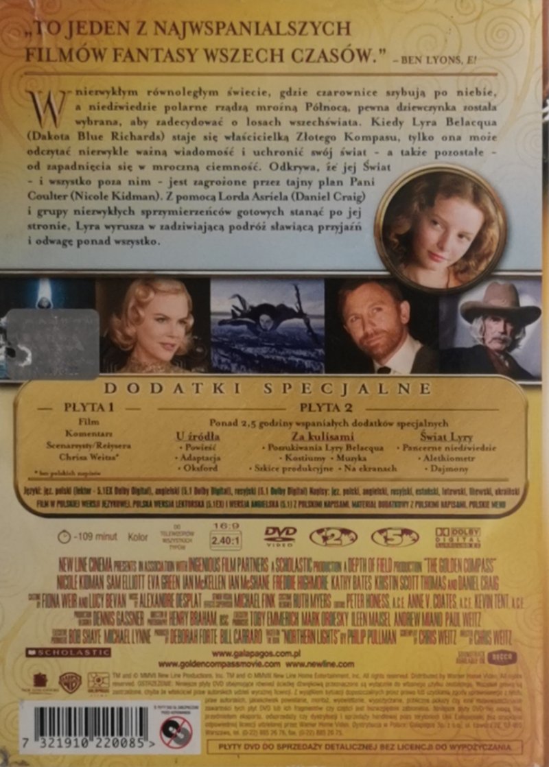 DVD. ZŁOTY KOMPAS