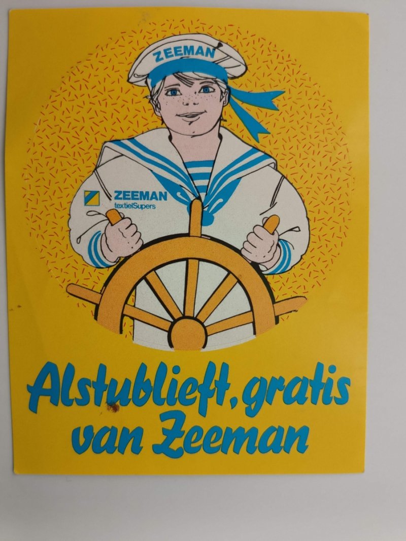 ALSTUBLIEFT GRATIS VAN ZEEMAN