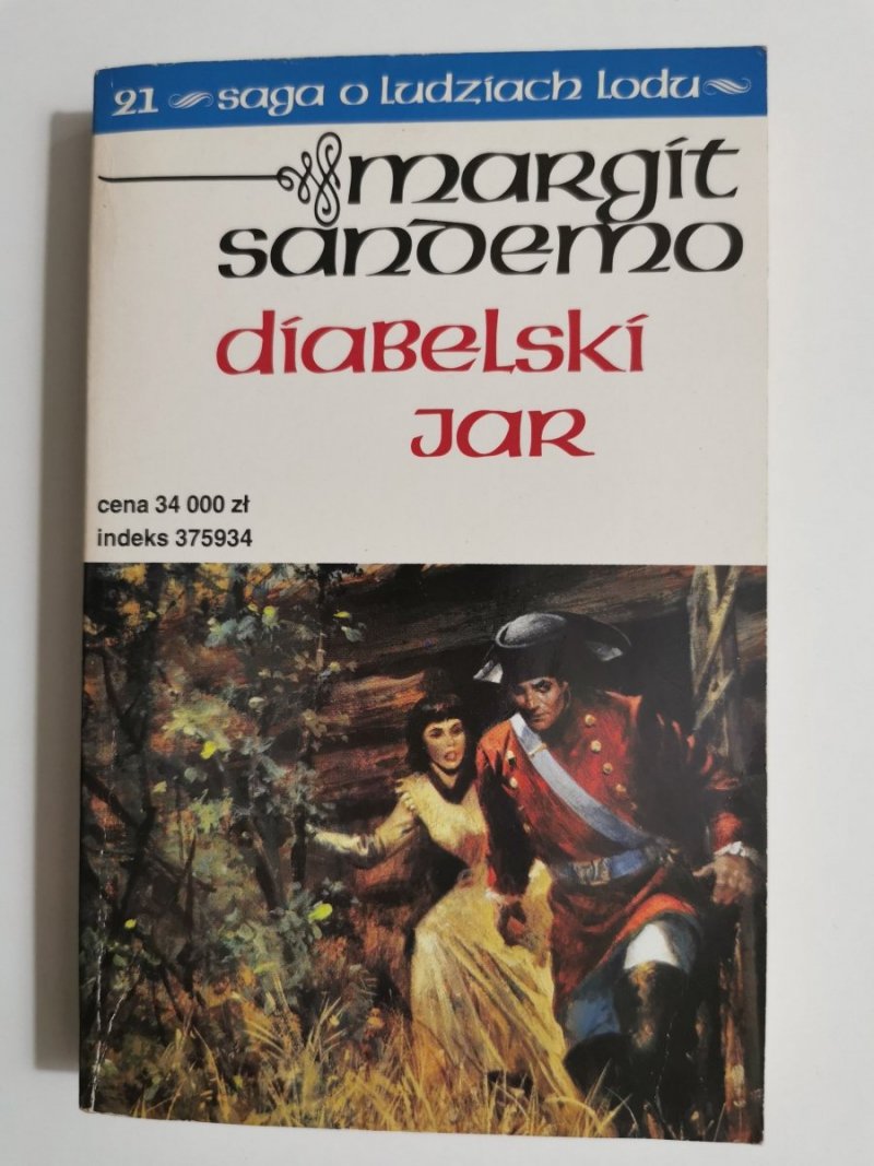 SAGA O LUDZIACH LODU TOM 21 Margit Sandemo 1994