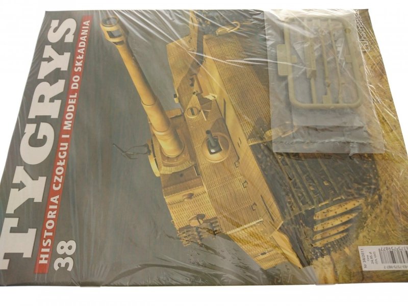 TYGRYS HISTORIA CZOŁGU I MODEL DO SKŁADANIA NR 038