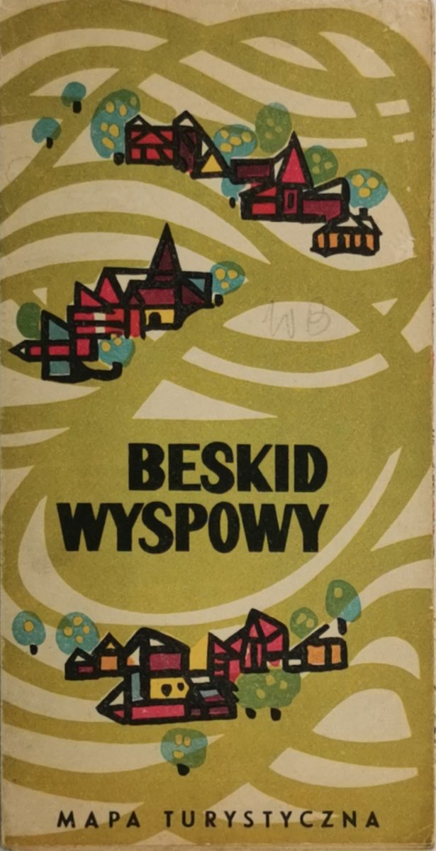 BESKID WYSPOWY MAPA 1968
