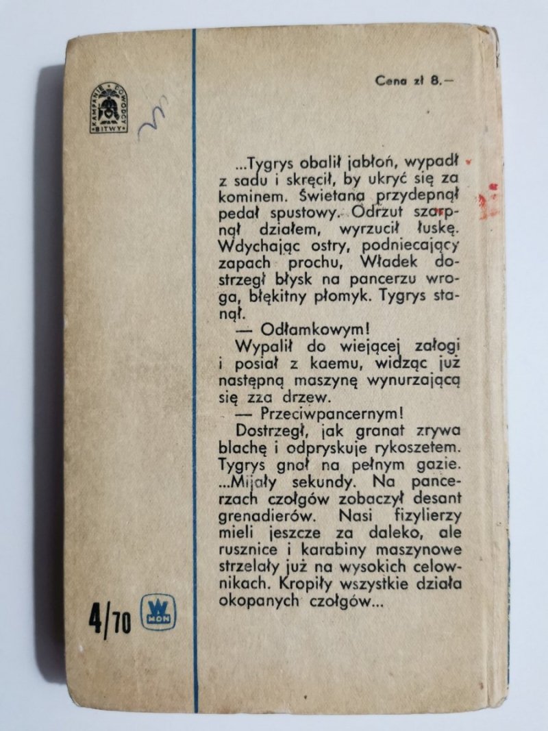 BKD BITWA POD STUDZIANKAMI 1944 - Janusz Przymanowski 1970