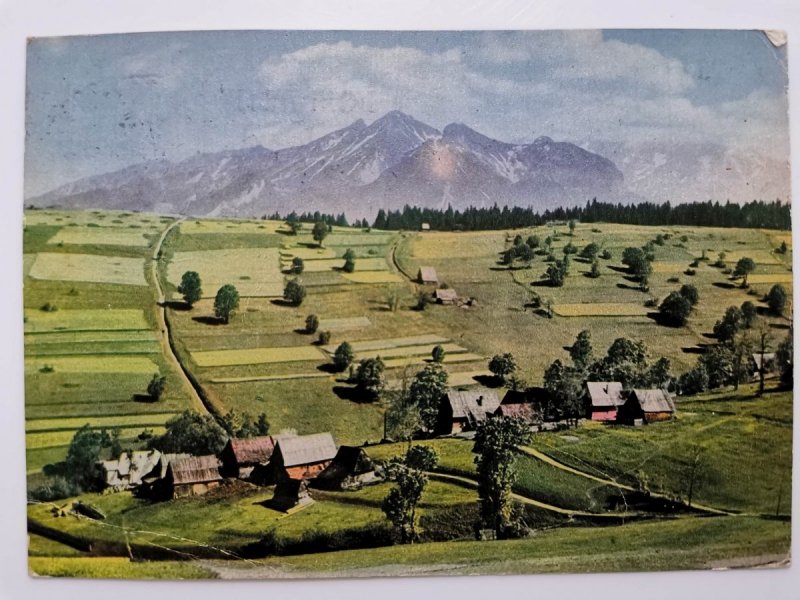 TATRY. WIDOK Z BUKOWINY TATRZAŃSKIEJ NA TATRY BIELSKIE FOT. WERNER