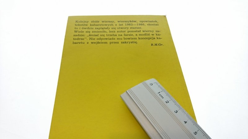 KABARECIARZ - Ryszard Marek Groński 1989