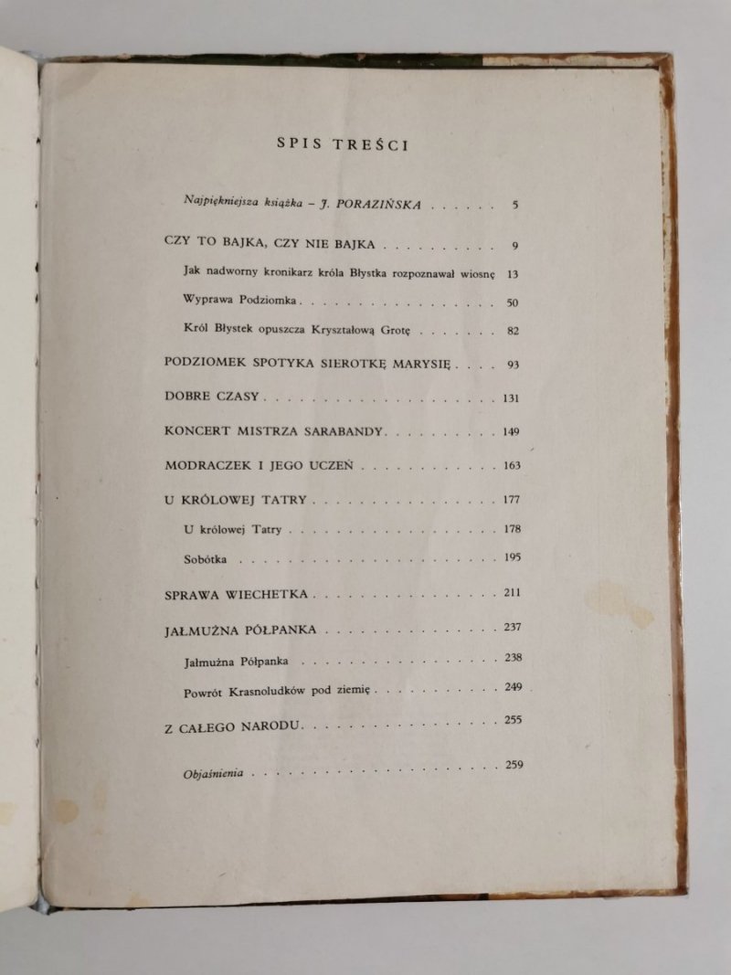 O KRASNOLUDKACH I O SIEROTCE MARYSI - Maria Konopnicka 1974