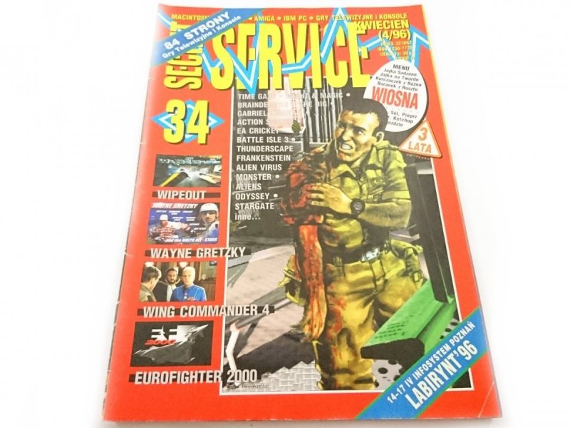 SECRET SERVICE NR 34 KWIECIEŃ (4/96)