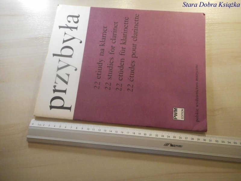 EUGENIUSZ PRZYBYŁA. 22 ETIUDY NA KLARNET 1976