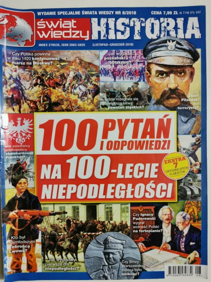 Świat Wiedzy HISTORIA Nr 8/2018