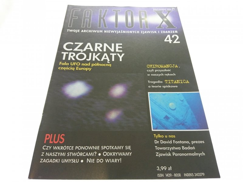 FAKTOR X 42 CZARNE TRÓJKĄTY 2000
