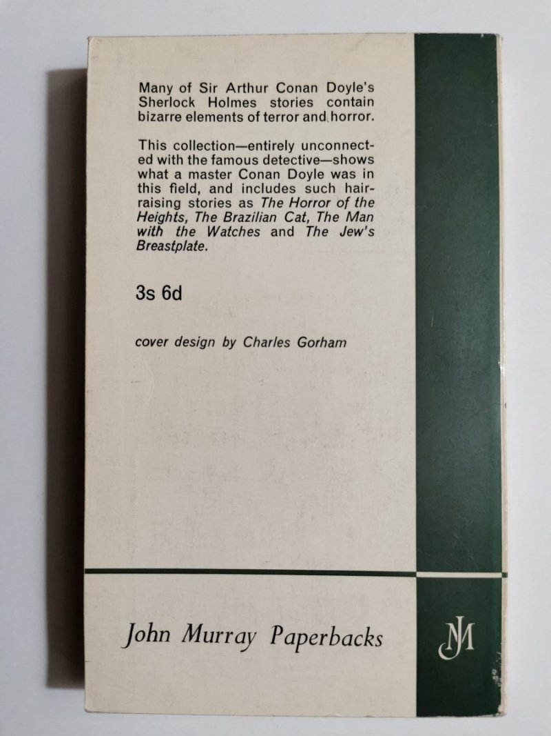 TALES OF TERROR AND MYSTERY - Sir Arthur Conan Doyle 