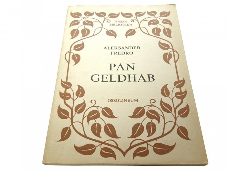 PAN GELDHAB - Aleksander Fredro 1984