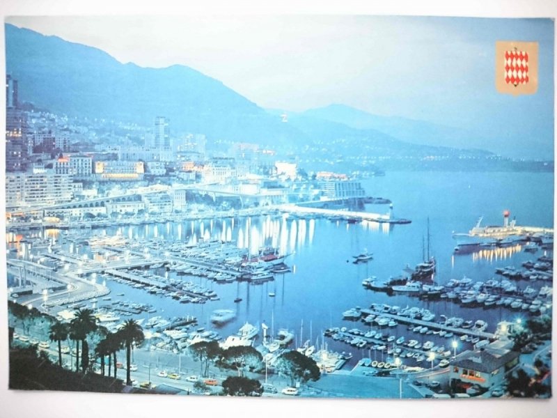 MONACO MONTE CARLO. VUE DE NUIT