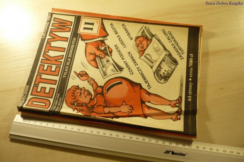 DETEKTYW 11 CZARNY PODATEK... LISTOPAD 1994