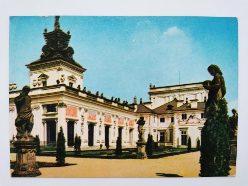 WARSZAWA. PAŁAC W WILANOWIE. WIDOK OD STRONY OGRODU FOT. T. BILIŃSKI