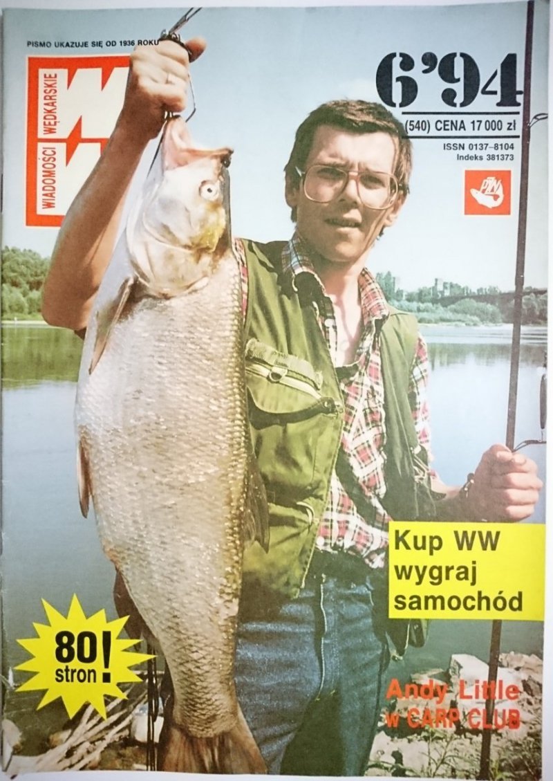 WIADOMOŚCI WĘDKARSKIE 6-1994