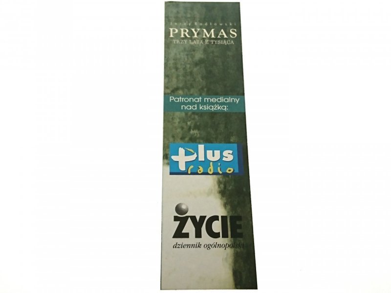 JERZY RODŁOWSKI. PRYMAS TRZY LATA... ZAKŁADKA