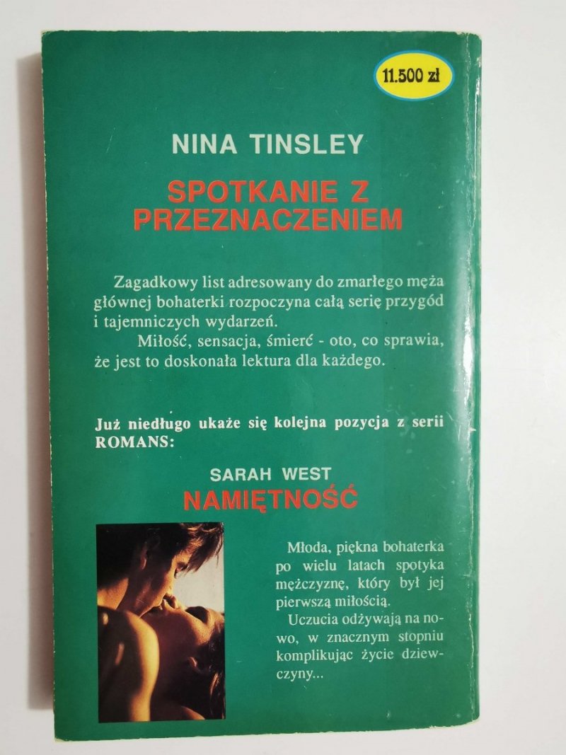 SPOTKANIE Z PRZEZNACZENIEM - Nina Tinsley 1991