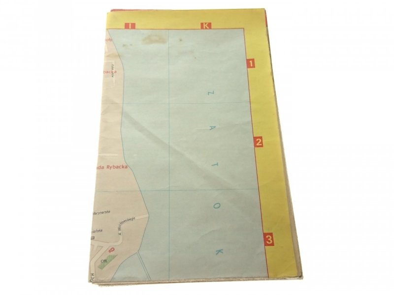 GDYNIA. PLAN MIASTA 1976