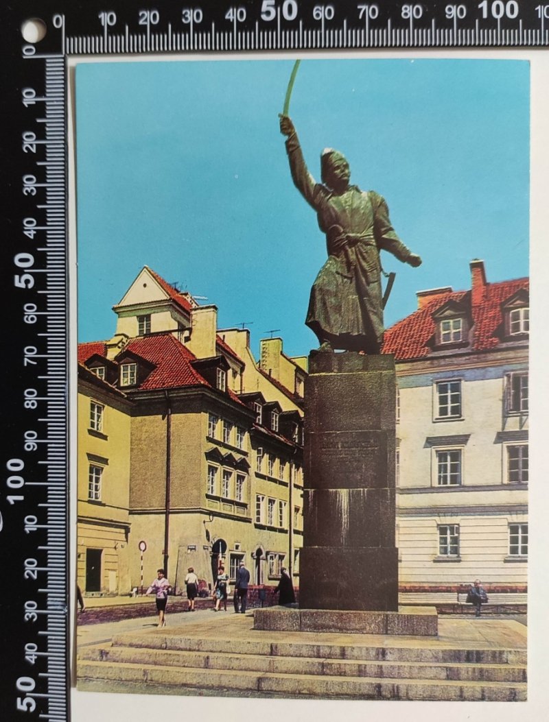 WARSZAWA. POMNIK JANA KILIŃSKIEGO