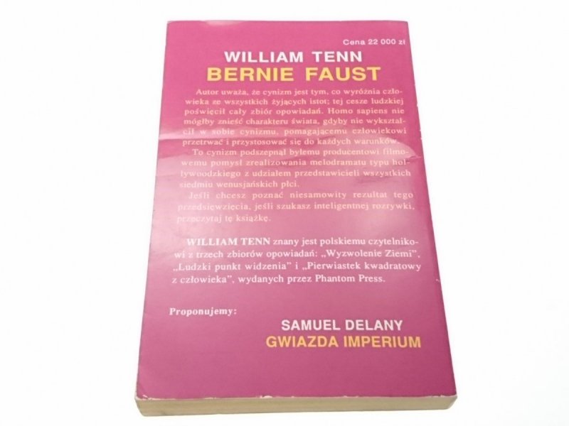 BERNIE FAUST - William Tenn 1992