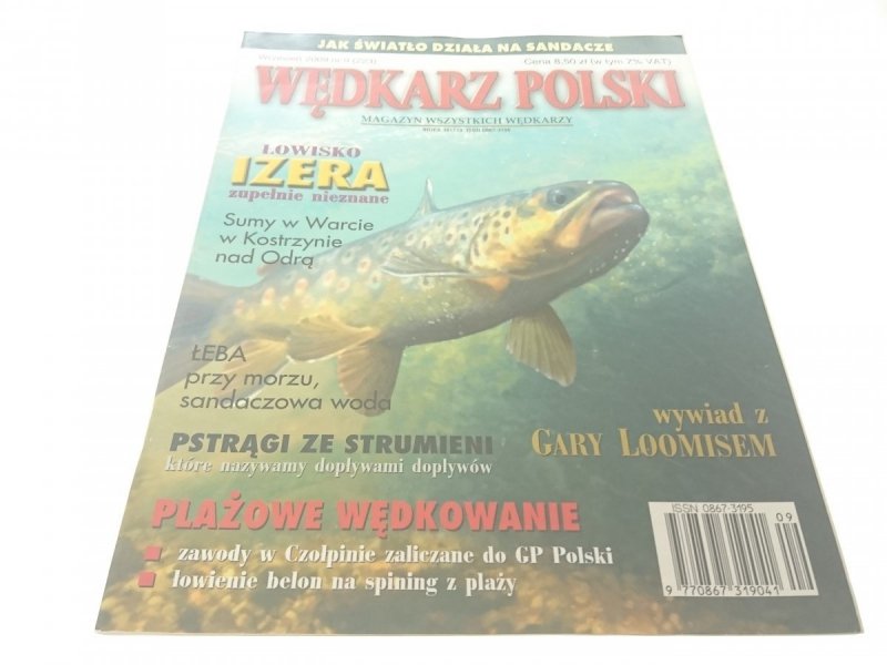 WĘDKARZ POLSKI WRZESIEŃ 2009 NR 9 223