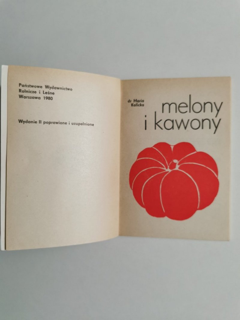 MELONY I KAWONY - M. Kalicka 