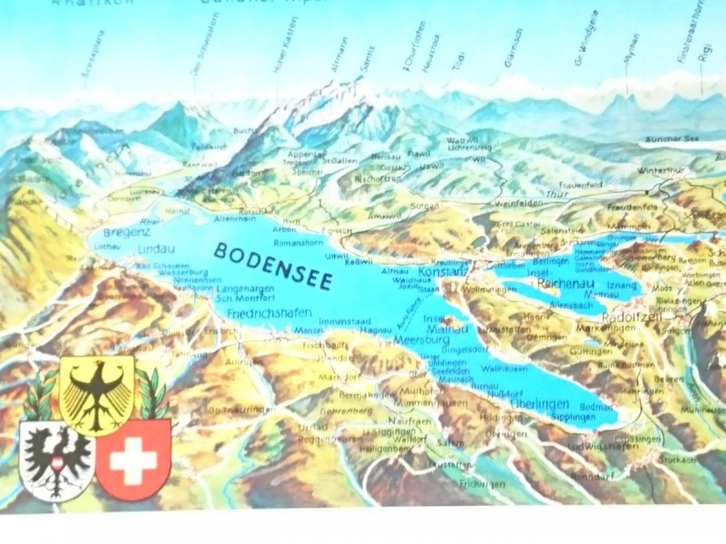 DER BODENSEE LIEGT 395m UBER DEM MEER