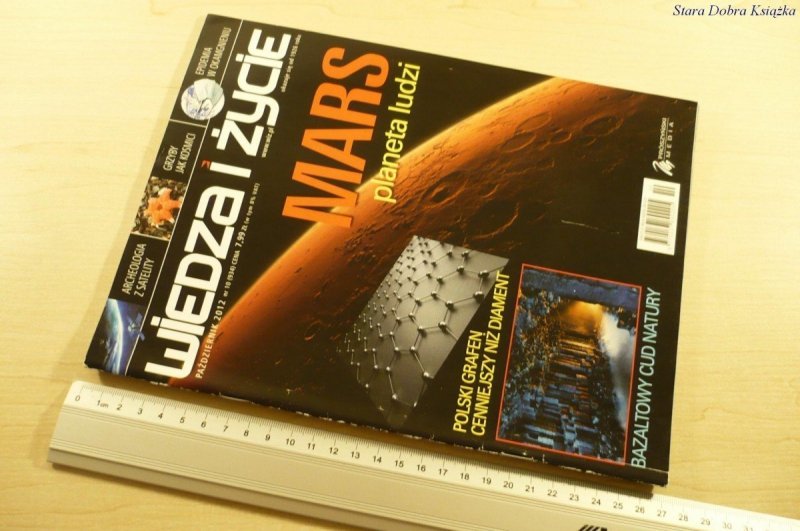 WIEDZA I ŻYCIE PAŹDZIERNIK 2012 MARS PLANETA LUDZI