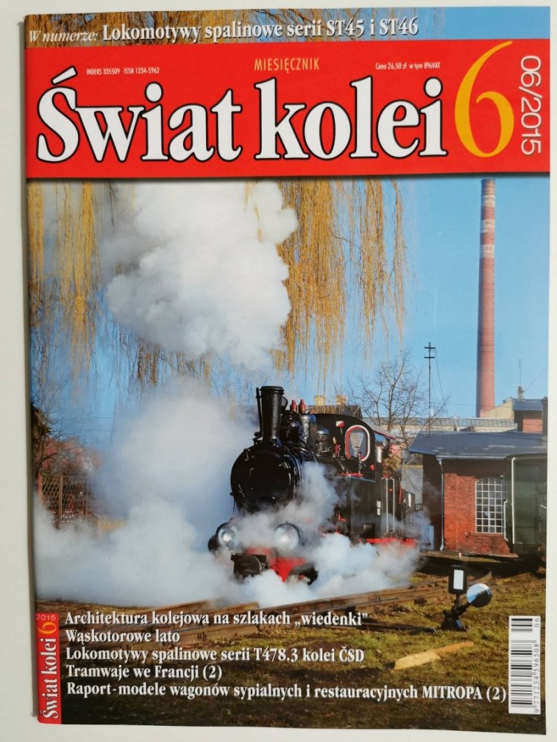 Miesięcznik. Świat kolei 06/2015