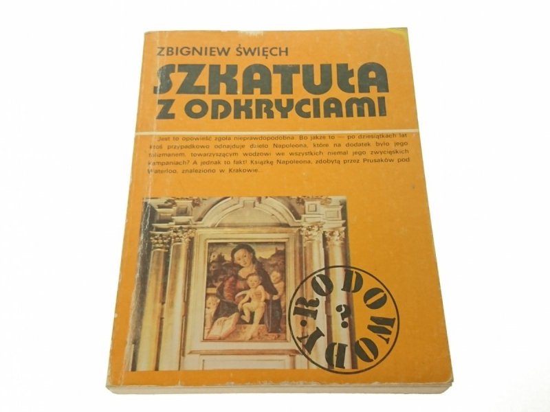 SZKATUŁA Z ODKRYCIAMI - Zbigniew Święch 1985