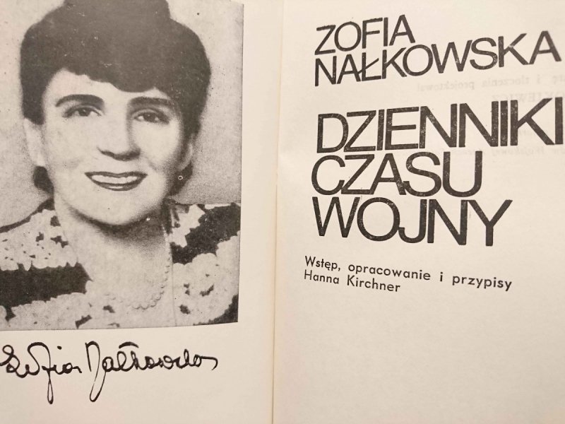 DZIENNIKI CZASU WOJNY - Zofia Nałkowska 1970