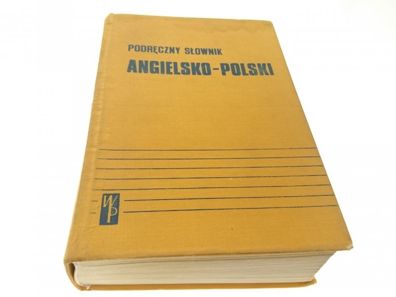 PODRĘCZNY SŁOWNIK ANGIELSKO-POLSKI 1989