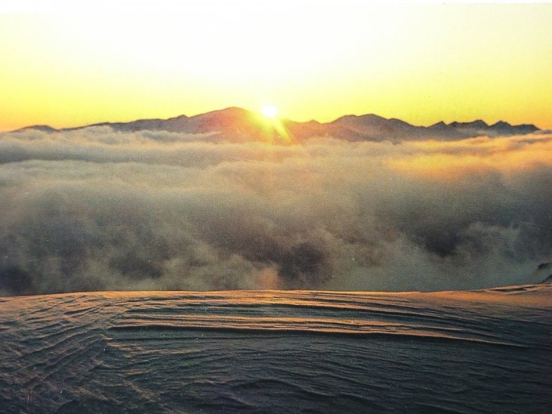TATRY - ZACHÓD SŁOŃCA NAD TATRAMI ZACHODNIMI