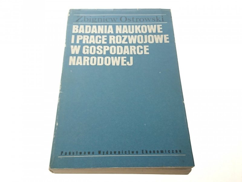BADANIA NAUKOWE I PRACE ROZWOJOWE - Ostrowski 1968