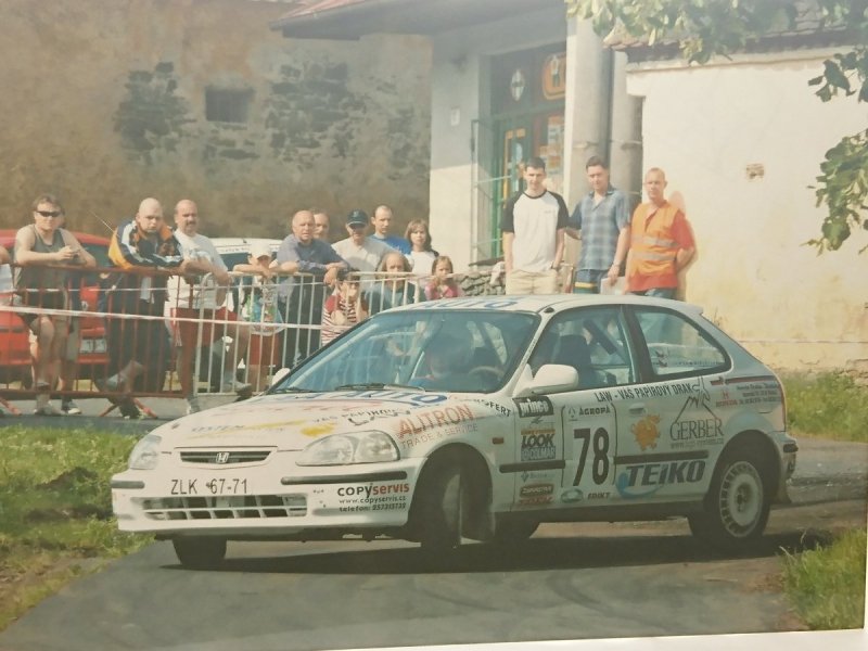RAJD WRC 2005 ZDJĘCIE NUMER #017 HONDA CIVIC