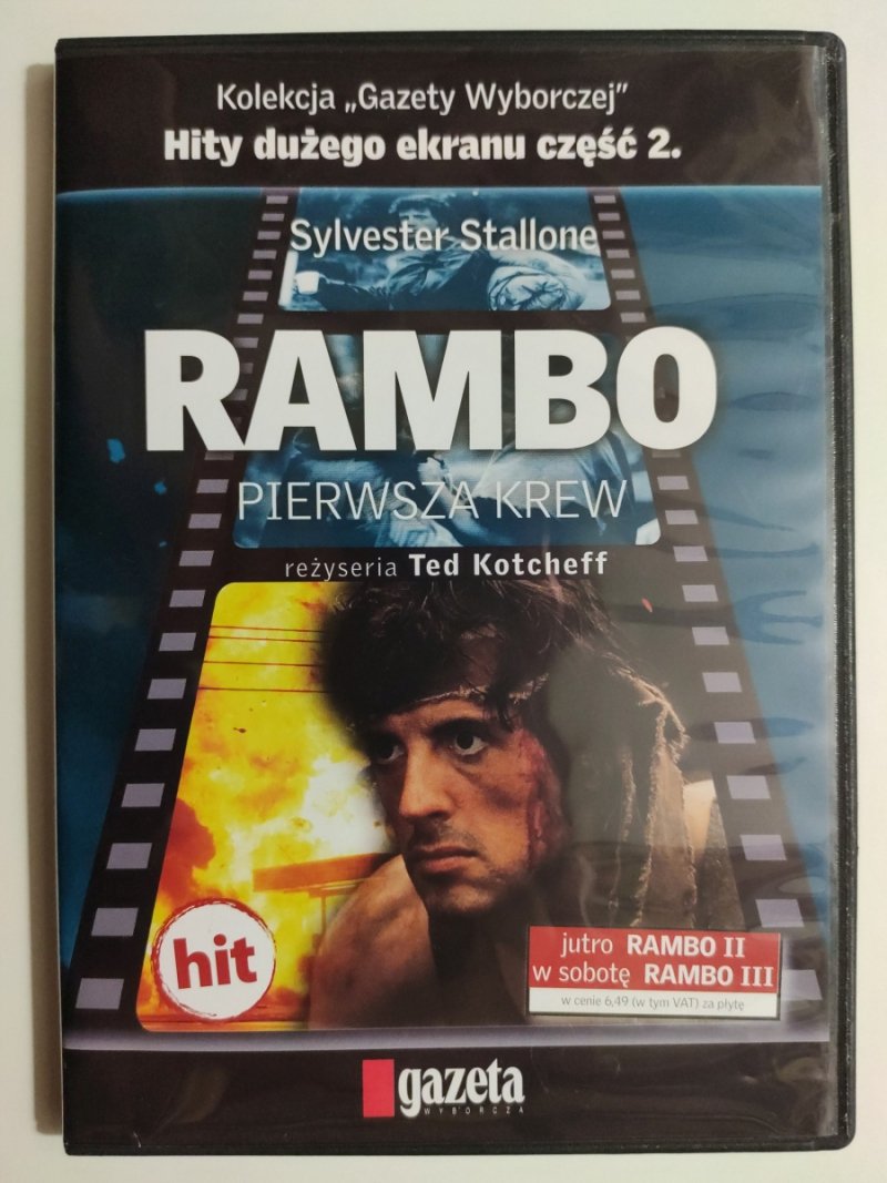 DVD. RAMBO PIERWSZA KREW