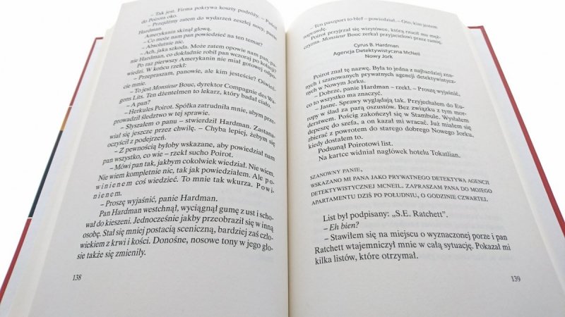 MORDERSTWO W ORIENT EXPRESSIE Agatha Christie 2014