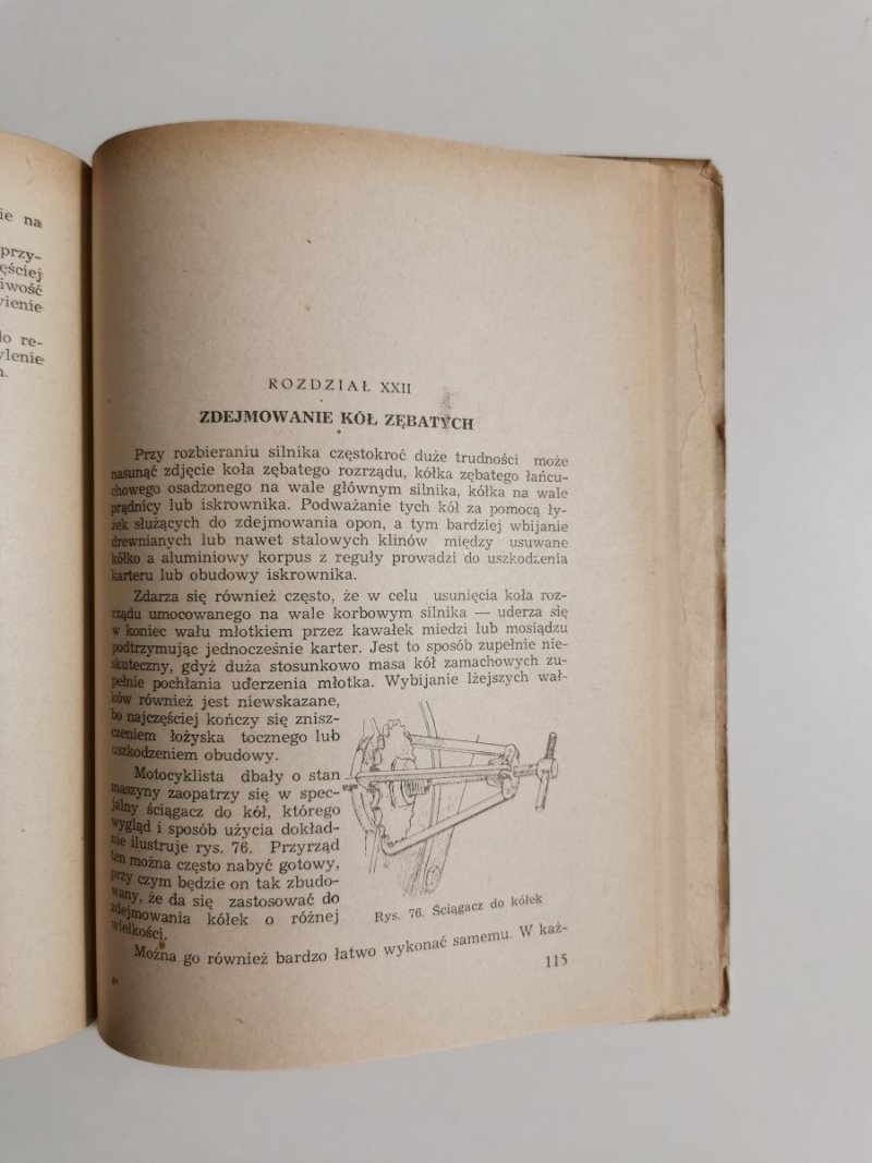 Samodzielna naprawa motocykla - Jan Ćwierdziński