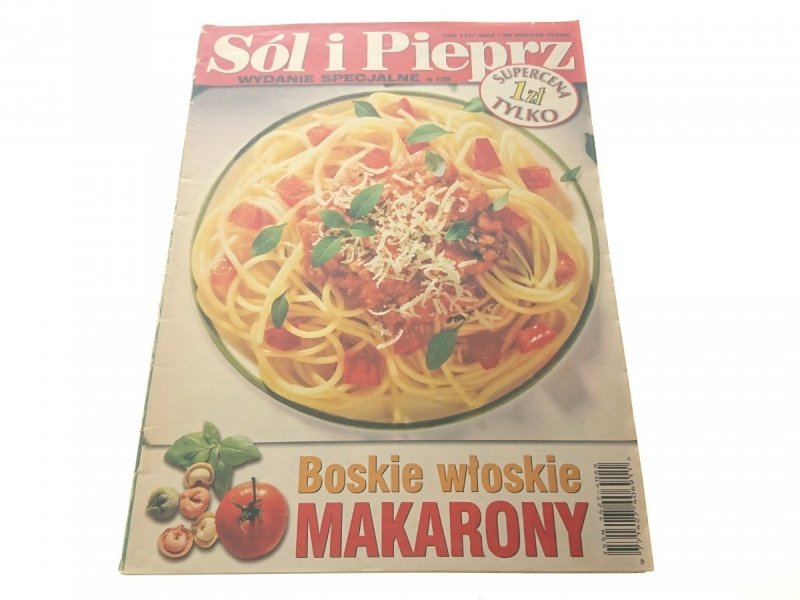 SÓL I PIEPRZ WYDANIE SPECJALNE NR 1/99 BOSKIE