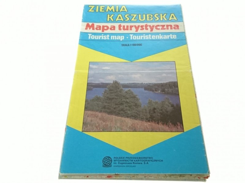 ZIEMIA KASZUBSKA. MAPA TURYSTYCZNA 1:100 000