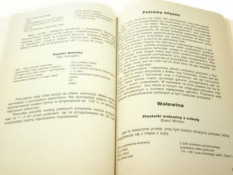 KUCHNIA FRANCUSKA - Marianne Pieppenstock 1991