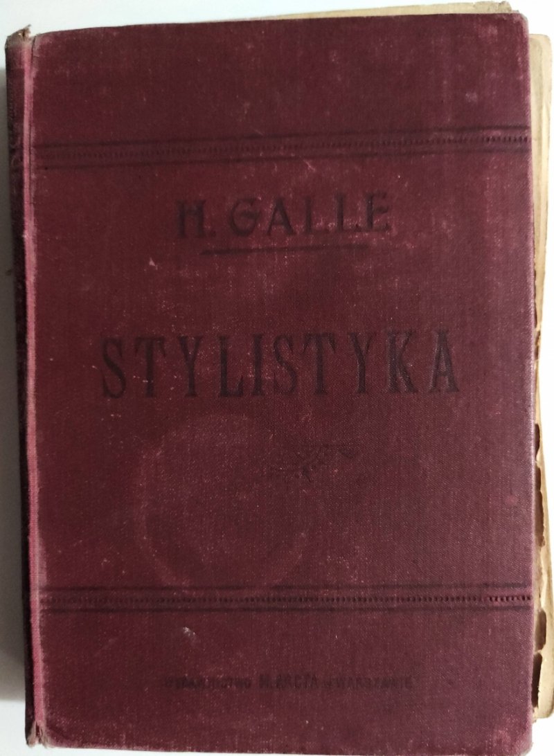 STYLISTKA 1912 - Henryk Galle