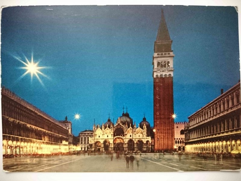 VENEZIA. PIAZZA S. MARCO – NOTTURNO