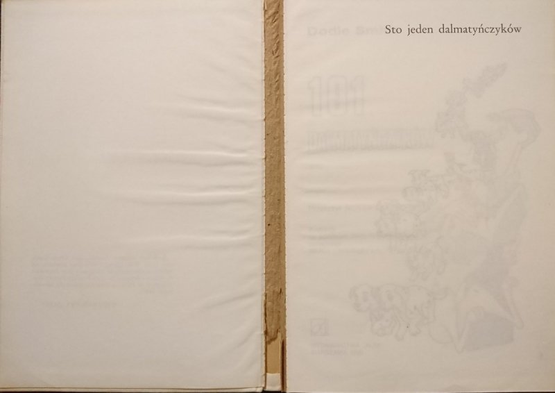 101 DALMATYŃCZYKÓW - Dodie Smith 1990