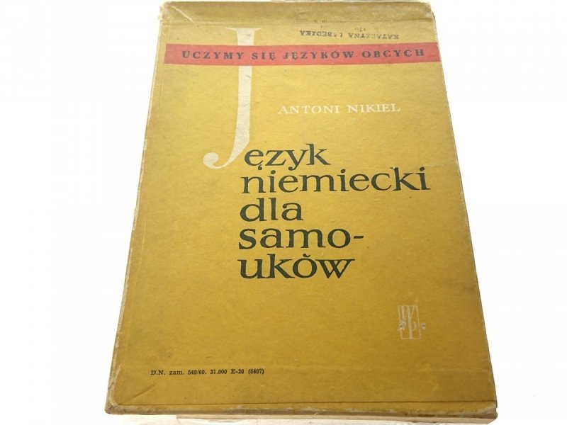 JĘZYK NIEMIECKI DLA SAMOUKÓW 7 ZESZYTÓW