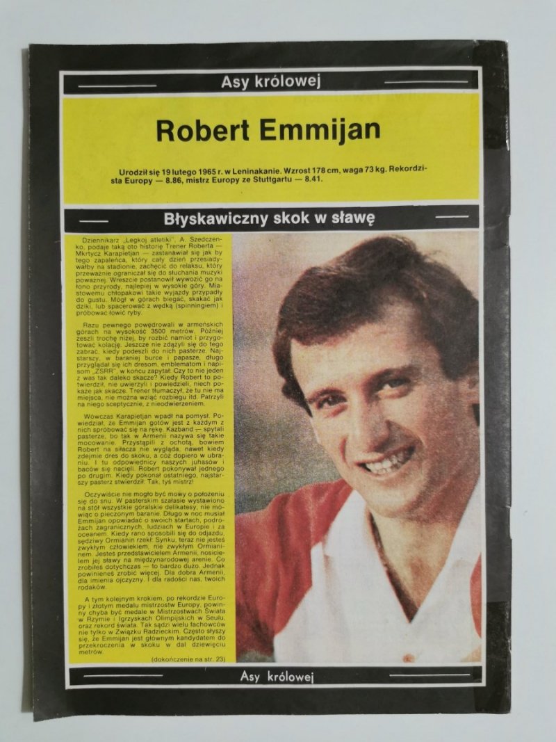 LEKKOATLETYKA NR 7'87 LIPIEC (368) ROK XXXII