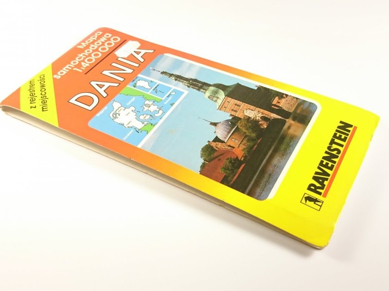 DANIA. MAPA SAMOCHODOWA 1: 400 000