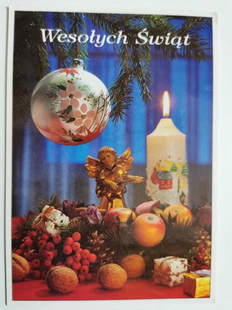 KARTKA ŚWIĄTECZNA NR.16 WESOŁYCH ŚWIĄT