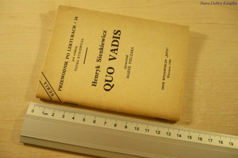 QUO VADIS. HENRYK SIENKIEWICZ - M. Pieczara (1990)